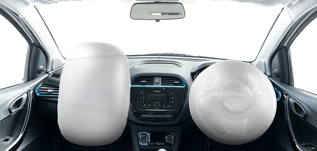 Enhanced safety with dual front airbags as standard feature across variants
